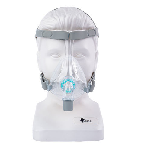 Máscara de ventilación no invasiva - F5+ - BMC Medical - para terapia CPAP / transparente / ajustable