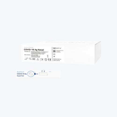 Prueba rápida para COVID-19 - Quick™ - Boditech Med Inc. - para antígenos / SARS-COV-2 / nasofaríngea