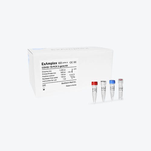 Kit de prueba para COVID-19 - Boditech Med Inc. - nasofaríngeo / de expectoración / para PCR