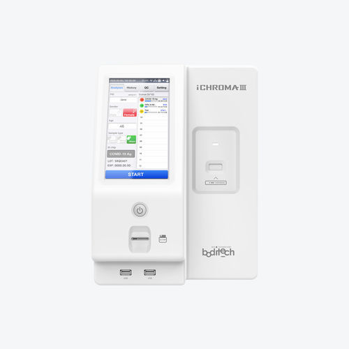 Analizador de inmunología automático - ichroma™ III - Boditech Med Inc. - para diagnóstico clínico / de fluorescencia / de flujo lateral