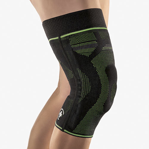 Rodillera - StabiloGen® Black - BORT Medical - con almohadilla rotuliana / con refuerzo flexible
