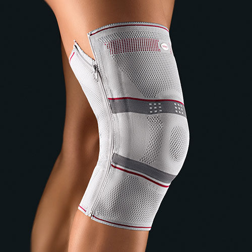 Rodillera - GenuZip® - BORT Medical - con almohadilla rotuliana / con refuerzo flexible