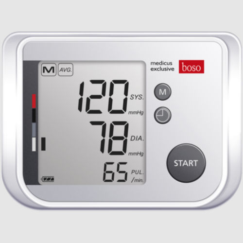 Tensiómetro electrónico oscilométrica - medicus exclusive - Boso, Bosch + Sohn - automática / con batería recargable / con manguito para adulto