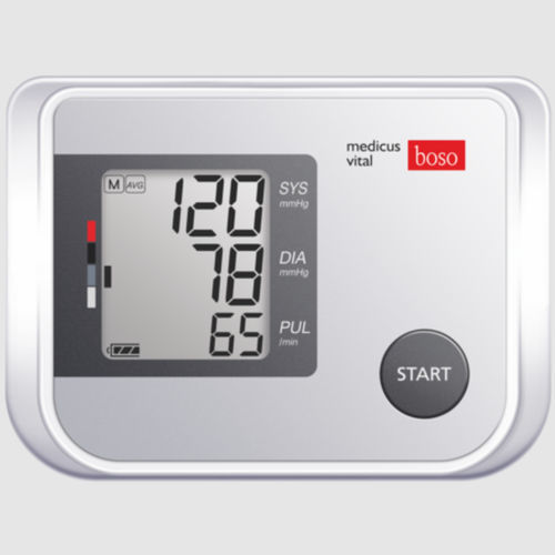Tensiómetro electrónico oscilométrica - medicus vital - Boso, Bosch + Sohn - automática / con batería recargable / con manguito para adulto