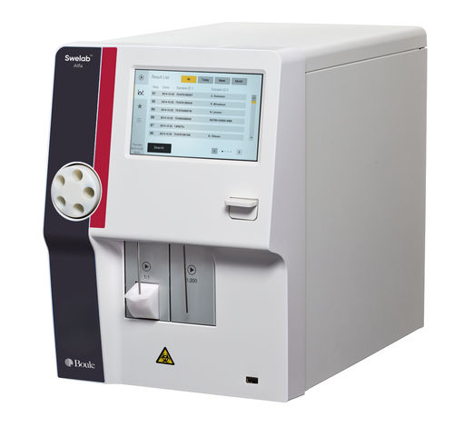 Analizador de hematología automático - Swelab Alfa Plus - Boule Medical - de mesa / 20 parámetros