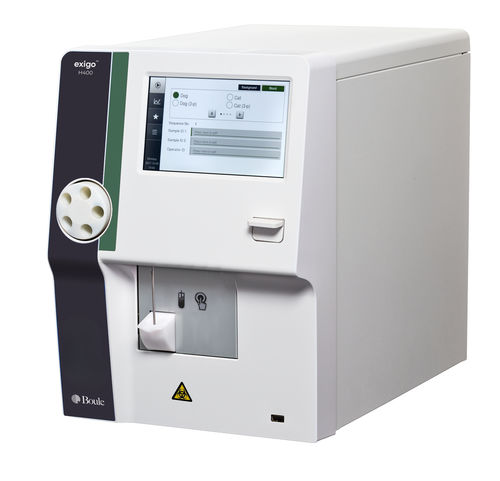 Analizador de hematología veterinario - Exigo H400 - Boule Medical - automático / de mesa / 19 parámetros