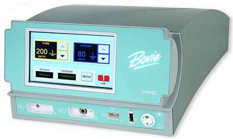 Bisturí eléctrico corte bipolar - ICON GI™ - Bovie Medical - coagulación bipolar / de radiofrecuencia / con pantalla táctil