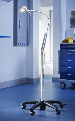 Lámpara para exploración led - Coolview® CLED10 - Brandon Medical - de pared / móvil / en riel
