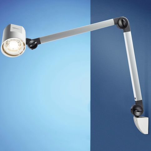 Lámpara para exploración led - Coolview Eco™ - Brandon Medical - halógena / de pared / móvil