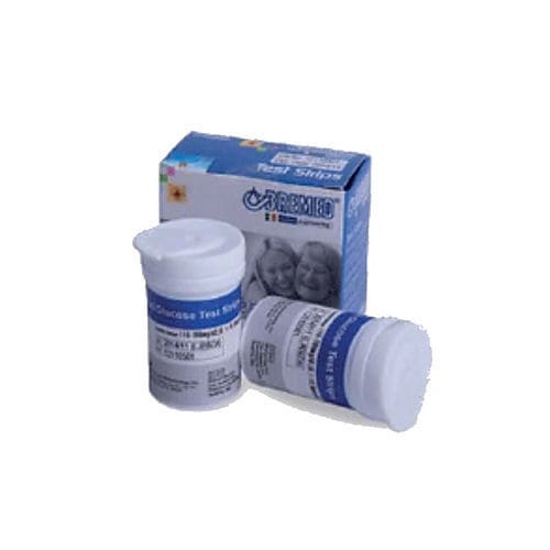 Tira de prueba de diabetes - BD9050 - Bremed  - de hematocrito / de glucemia / de sangre