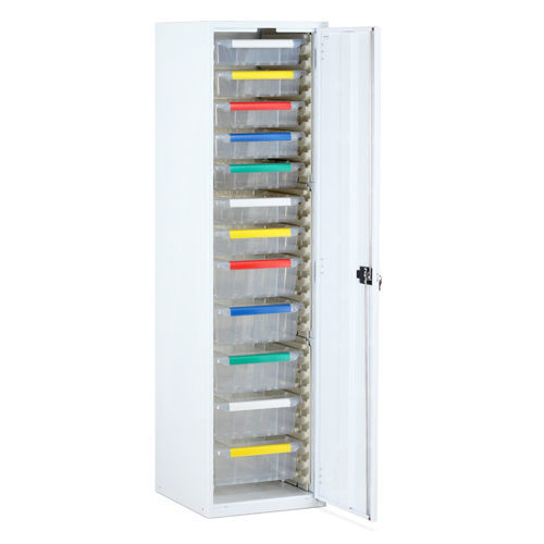 Armario de hospital - SC/R/1870/7S5D - Bristol Maid Hospital Metalcraft - modular / con estante / con puerta