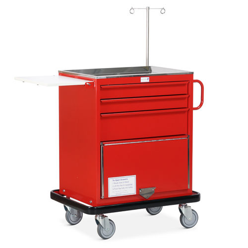 Carro médico - WT250 - Bristol Maid Hospital Metalcraft - de emergencia / quirúrgico / de uso general
