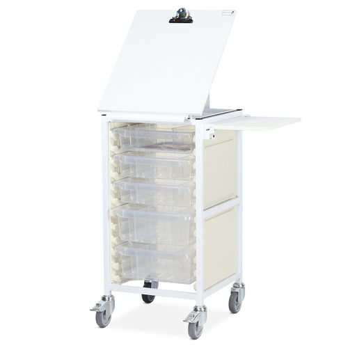 Carro médico - CTCHARM1/10/3S2D  - Bristol Maid Hospital Metalcraft - de uso general / multifunción / para cuidados