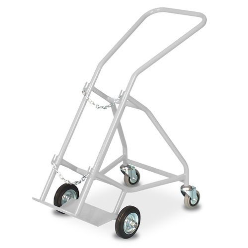 Carro de hospital - CYT/FG1/ST	 - Bristol Maid Hospital Metalcraft - para bombonas de gas / 1 botella / móvil
