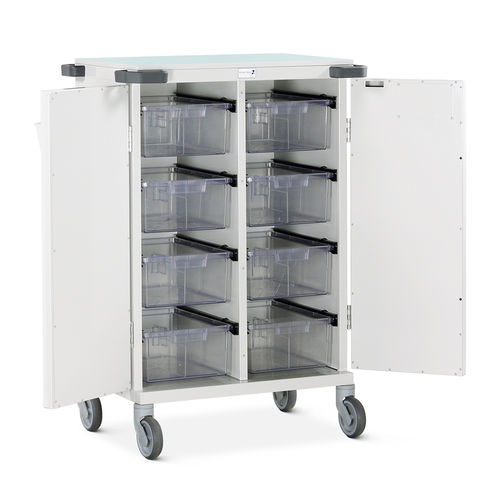 Carro médico - PTD/HSB/PA32 - Bristol Maid Hospital Metalcraft - de medicamentos / para transporte / de almacenamiento