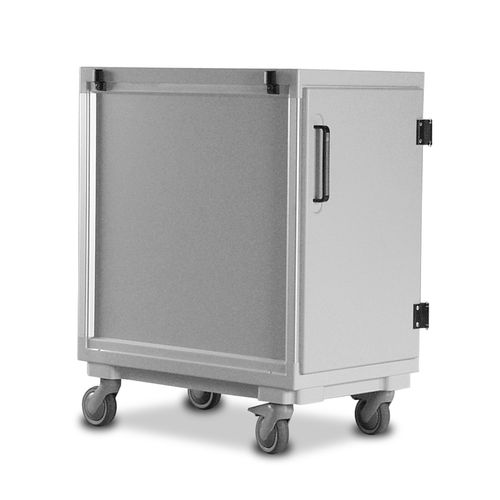 Carro de almacenamiento - 4A1DR09 - Bristol Maid Hospital Metalcraft - para cultivos celulares / con bandejas / con puerta