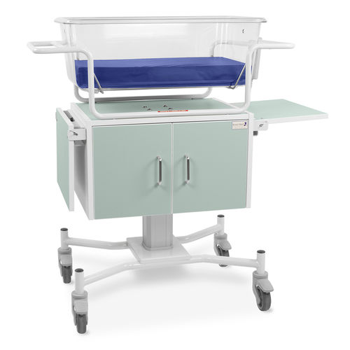 Cuna hospitalaria para bebé - BCV/B  - Bristol Maid Hospital Metalcraft - de altura variable / Trendelenburg / Trendelenburg invertida