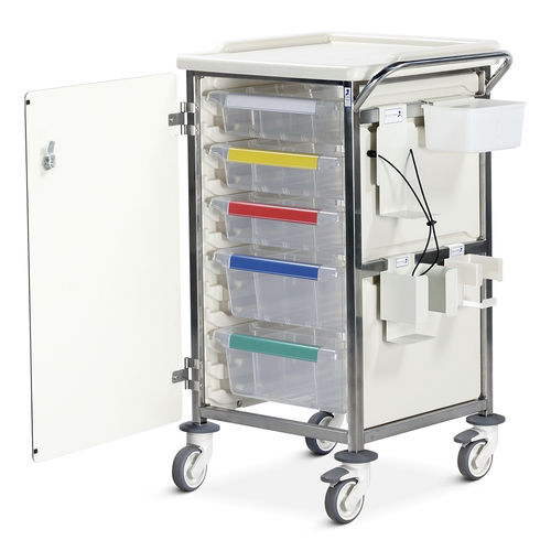 Carro médico - CTPHLES1/10/3S2D  - Bristol Maid Hospital Metalcraft - de uso general / para extracción de sangre / de almacenamiento