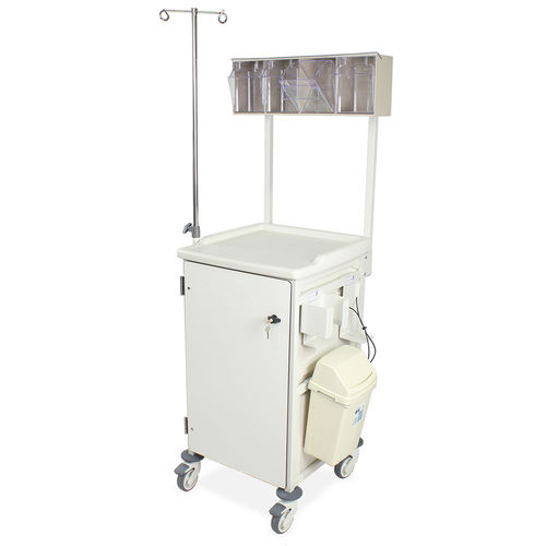 Carro médico - CTMEDSM1/10/3S2D/CA  - Bristol Maid Hospital Metalcraft - quirúrgico / de uso general / multifunción