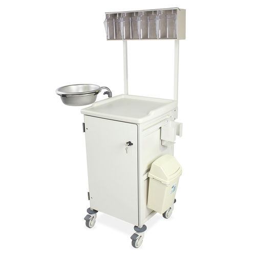 Carro médico - CTCASTM1/10/3S2D/CA  - Bristol Maid Hospital Metalcraft - para medicamentos / para cuidados / de limpieza
