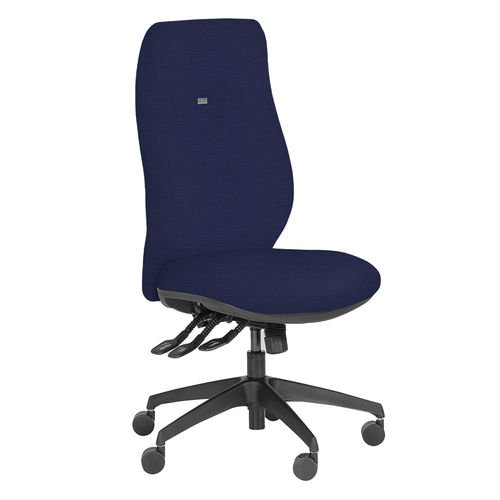Silla con respaldo alto - 5PTC/EXH/VVMA  - Bristol Maid Hospital Metalcraft - neumática / de altura variable
