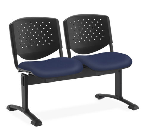Asiento con estructura modular con reposabrazos - 5SS/STBEP2 series - Bristol Maid Hospital Metalcraft - para 2 personas