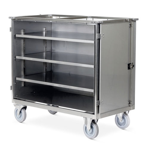 Carro médico - STSS/690/UN - Bristol Maid Hospital Metalcraft - para objetos esterilizados / de uso general / para instrumental quirúrgico