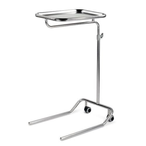 Mesa de instrumentos de plástico - SS/22/1 - Bristol Maid Hospital Metalcraft - de acero inoxidable / manuel
