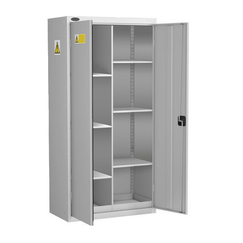 Armario con puerta - COSHH - Bristol Maid Hospital Metalcraft - con estante / no infamable / gris