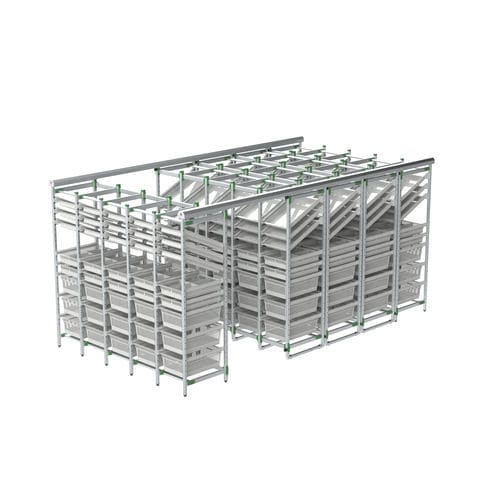 Scaffalatura di stoccaggio - HTM71 - Bristol Maid Hospital Metalcraft