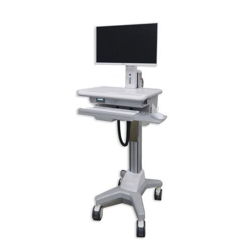 Carro informático con batería - 5AL/CC/A/PO/VM - Bristol Maid Hospital Metalcraft