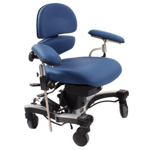 Sillón de reconocimiento general - 5SS/SURC/SU/PL/VBLU	 - Bristol Maid Hospital Metalcraft - eléctrico / ergonómico / con ruedas