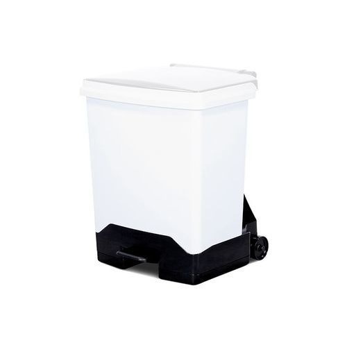 Papelera de plástico - 5RSH42WH - Bristol Maid Hospital Metalcraft - con pedal