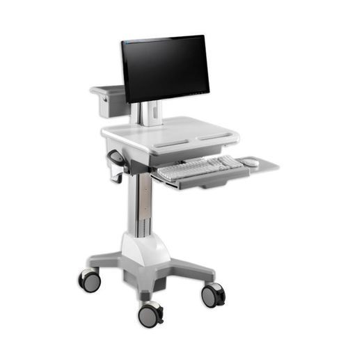 Carro informático de altura variable - 5AL/CC/A/VM - Bristol Maid Hospital Metalcraft