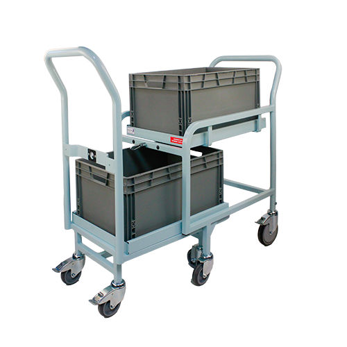 Carro de transferencia - MRT/TR/2B/DUO - Bristol Maid Hospital Metalcraft - médico / para historias clínicas / de transferencia