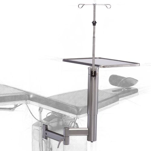Portasueros para mesa de reconocimiento - Z1.280 - BRUMABA - 2 ganchos / para mesa de operaciones