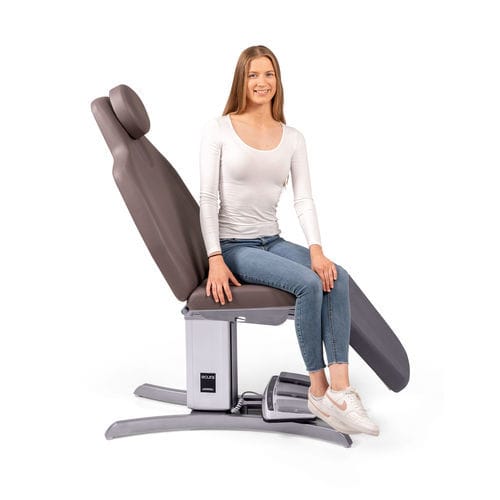 Camilla de exploración dermatológica - Behandlungsliege - BRUMABA - eléctrica / ergonómica / gris