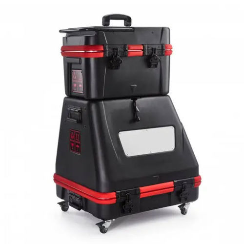 Maletín médico para dispositivos médicos - bwh Spezialkoffer   - con carrito / de gran capacidad