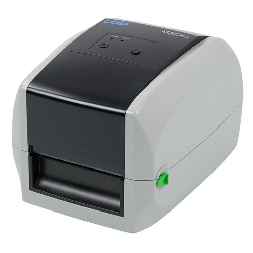 Impresora de etiquetas - MACH1 - cab Produkttechnik - de transferencia térmica / térmica directa / de mesa