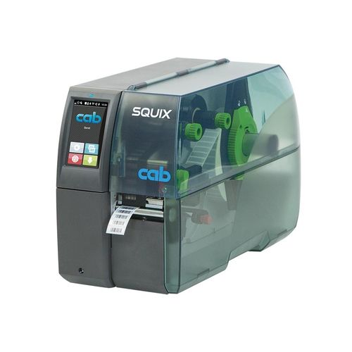 Impresora de etiquetas - SQUIX - cab Produkttechnik - de transferencia térmica / térmica directa / compacta