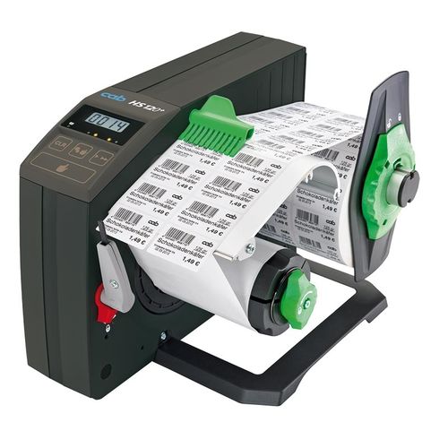Etiquetadora para tubos de laboratorio - HS - cab Produkttechnik - de medicamentos / para microplacas / para jeringuilla
