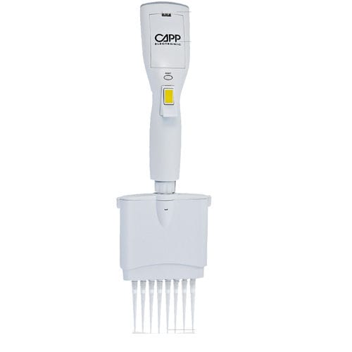 Pipeta electrónica - Tronic - Capp - de dilución / de multicanal / de volumen regulable