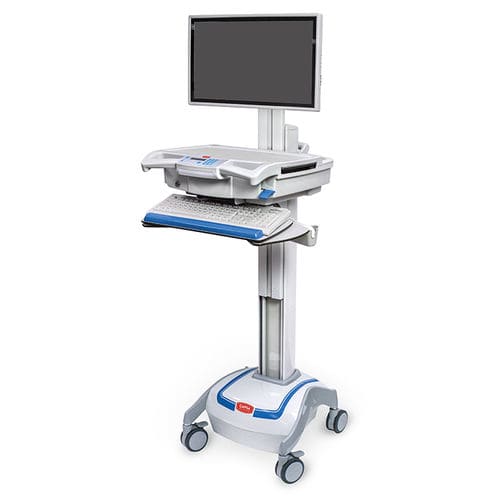Carro informático para panel PC - M38e - Capsa Healthcare - accesorios / de altura variable / modular