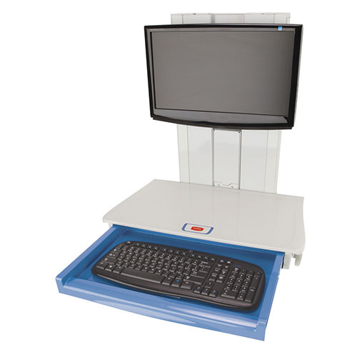 Brazo de soporte de altura regulable - Slim Line - Capsa Healthcare - para monitor / médico / para cirugía