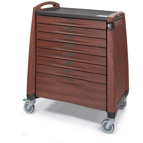 Carro médico - Avalo Woodblend Auto - Capsa Healthcare - para medicamentos / para transporte / para cuidados