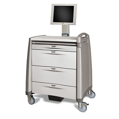 Carro informático médico - Avalo Series PCLi - Capsa Healthcare - para ordenador portátil / para tablet PC / de dispensación de medicamentos