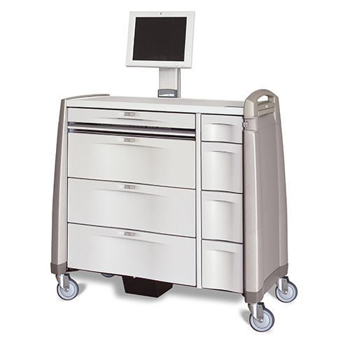 Carro informático médico - Avalo Series PCXLi - Capsa Healthcare - para tablet PC / accesorios / seguro