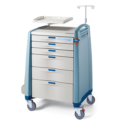 Carro de emergencia - Avalo Blue - Capsa Healthcare - médico / de hospital / para dispositivos médicos