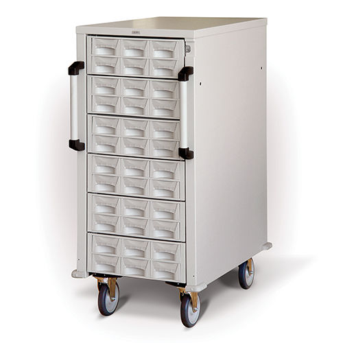 Carro médico - AC Series - Capsa Healthcare - de hospital / para medicamentos / de transferencia