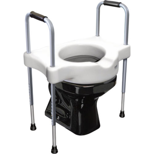 Elevador para inodoro con reposabrazos - SIT V - Carci - de altura regulable